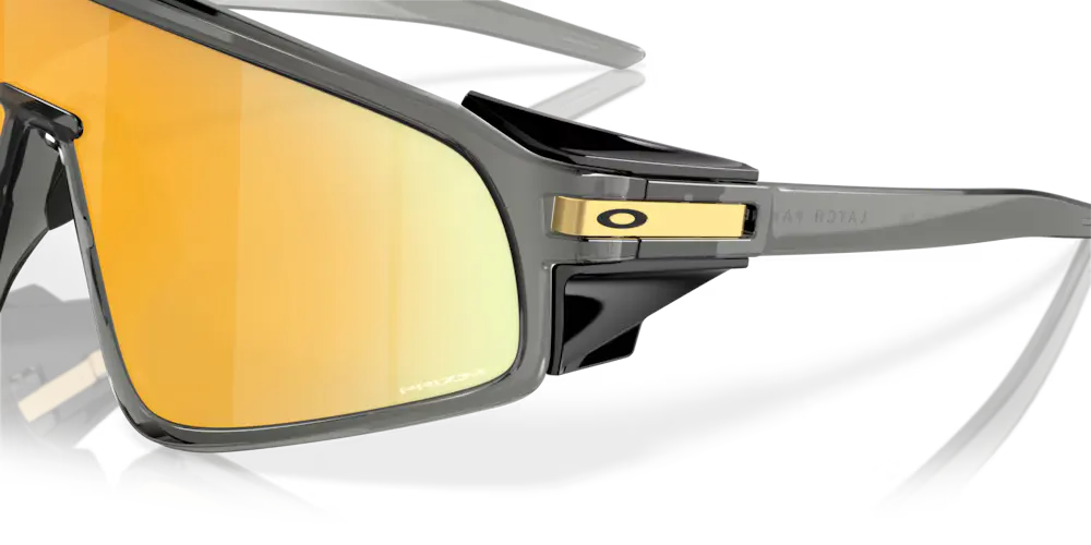 Oakley  Latch Panel Grey Smoke Prizm 24K