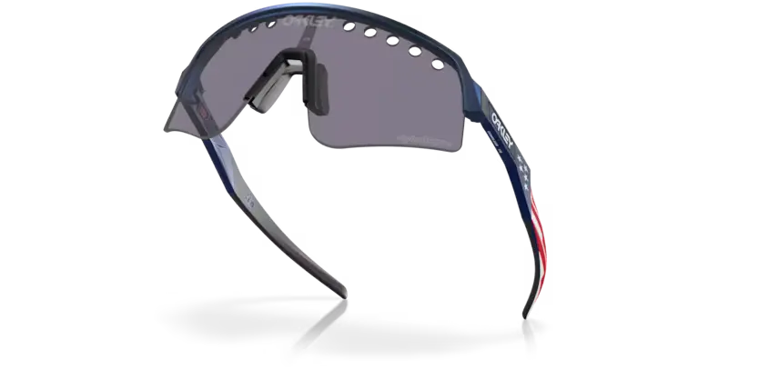 Oakley Sutro Lite Sweep Cycling Sunglasses Matte Navy Prizm Sapphire