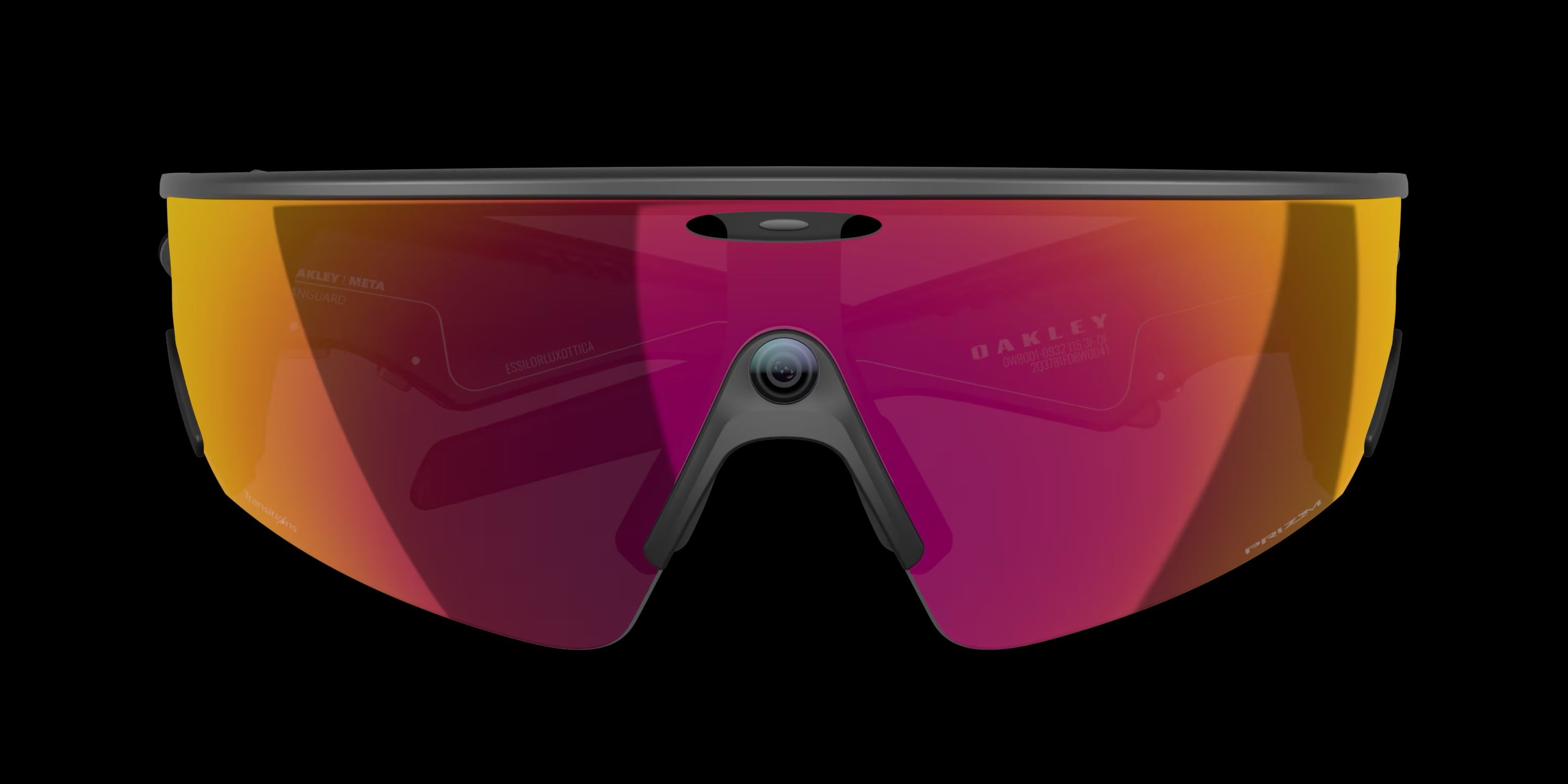 Oakley Meta Vanguard AI Gözlük Black Prizm Transitions® Ember
