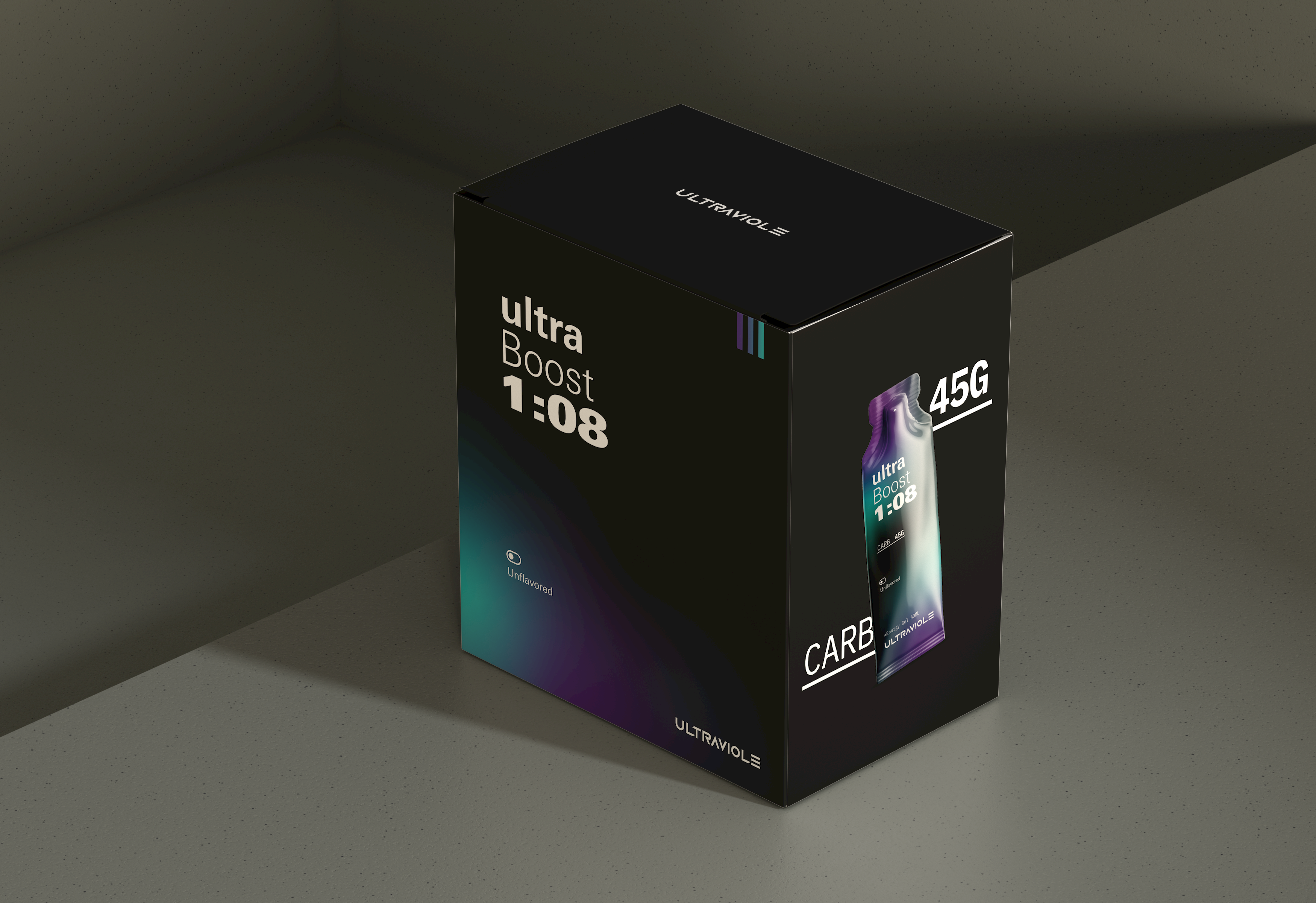 20 ADET ultraBoost 1:08 45g Karbonhidratlı Aromasız Enerji Jeli