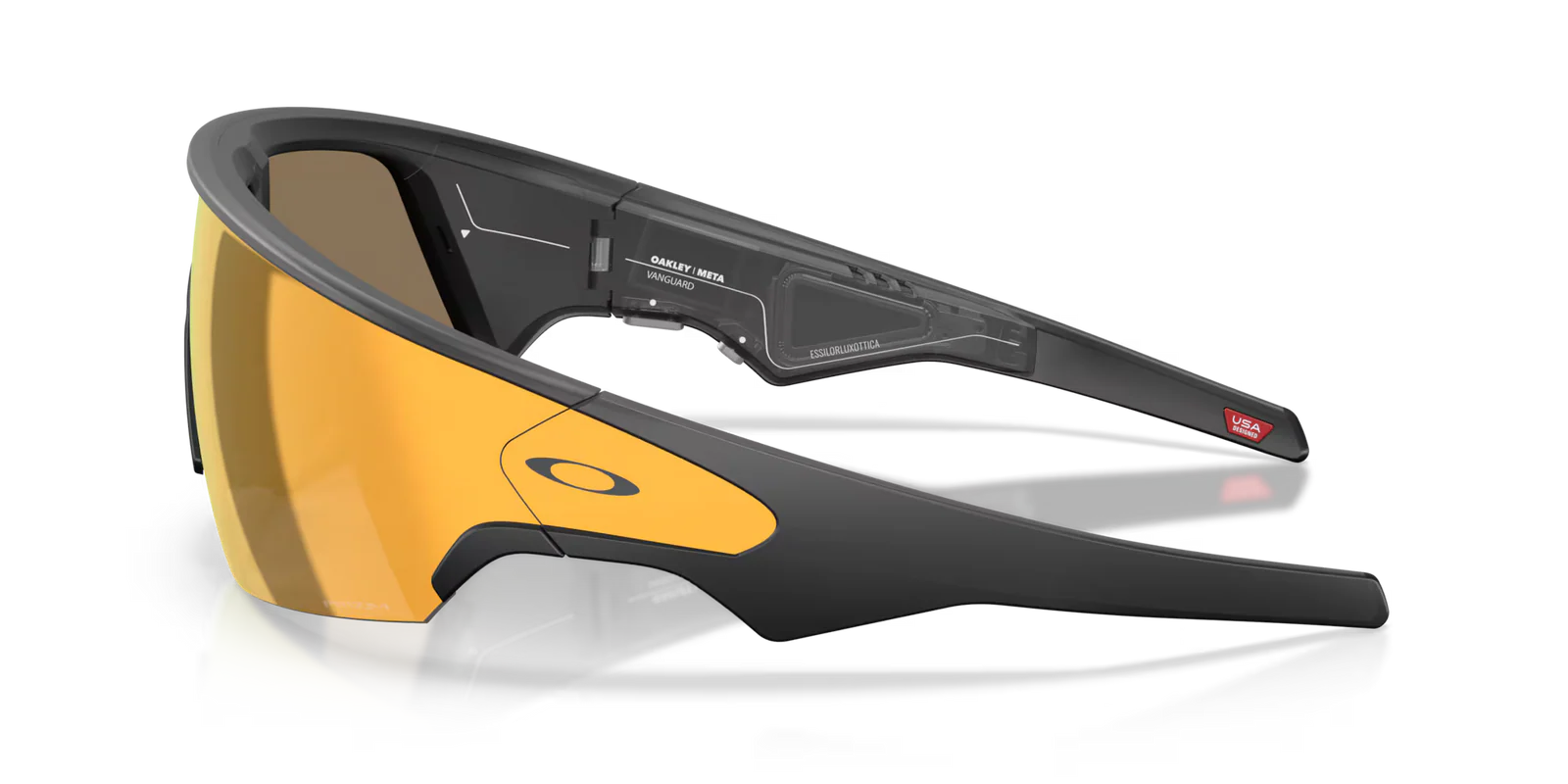 Oakley Meta Vanguard AI Güneş Gözlüğü 80010452 Matte Black Prizm 24K