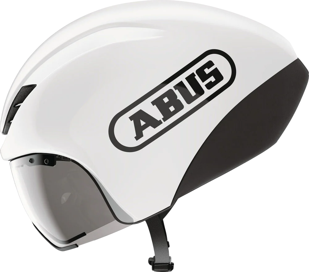 ABUS GameChanger 1.1 TT Time Trial ve Triathlon Kaskı Beyaz Large 57-62 cm