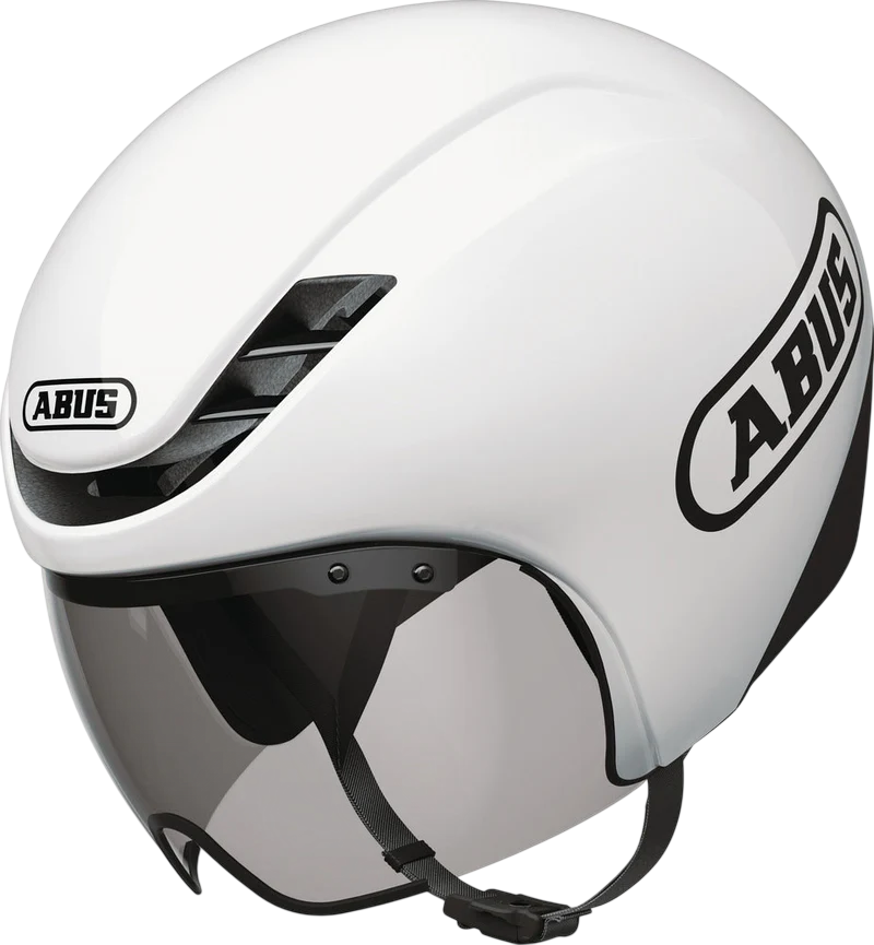 ABUS GameChanger 1.1 TT Time Trial ve Triathlon Kaskı Beyaz Large 57-62 cm