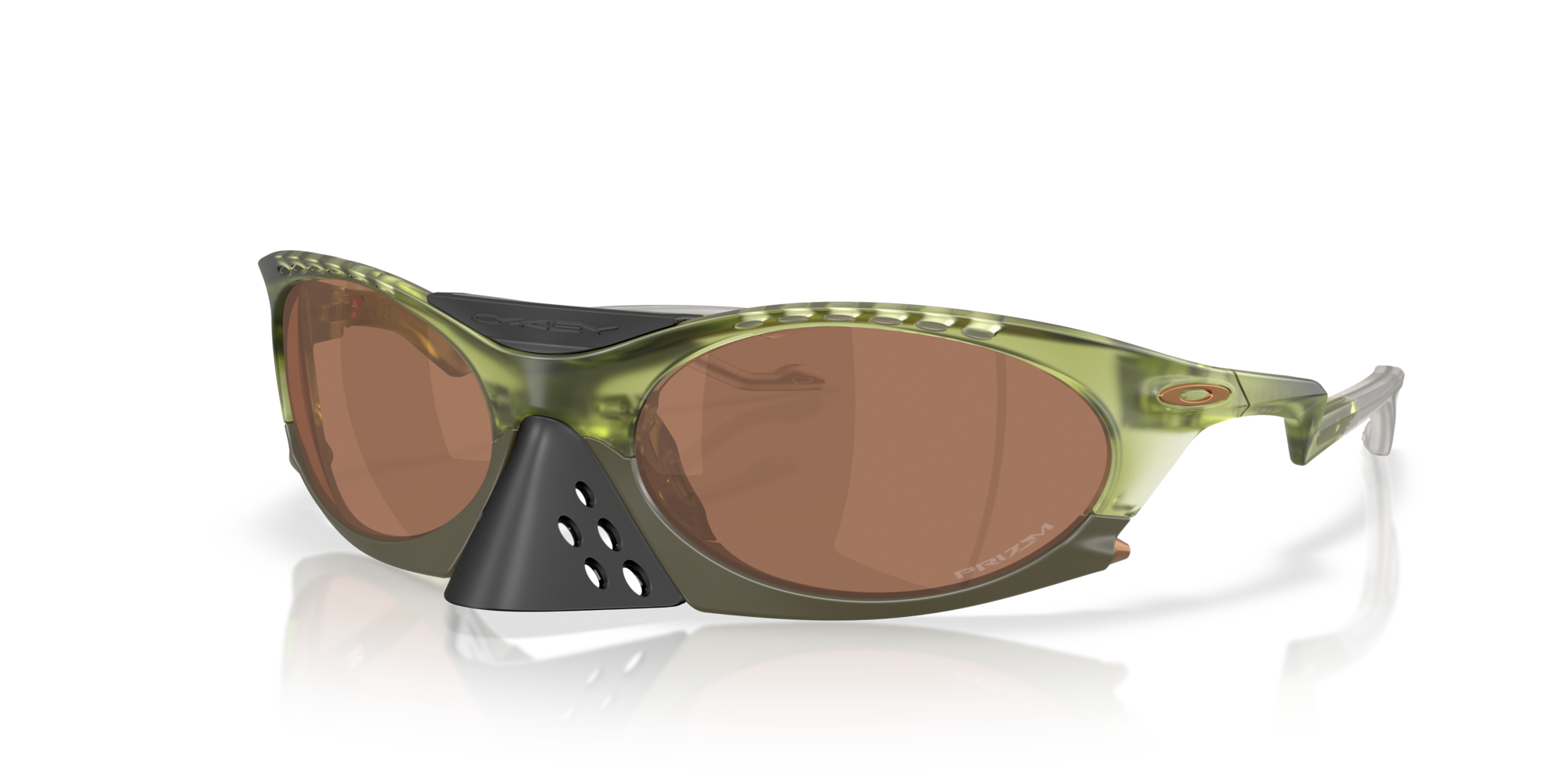 Oakley Plantaris OO943703 Matte Transparent Fern Frame Prizm Tungsten Lens