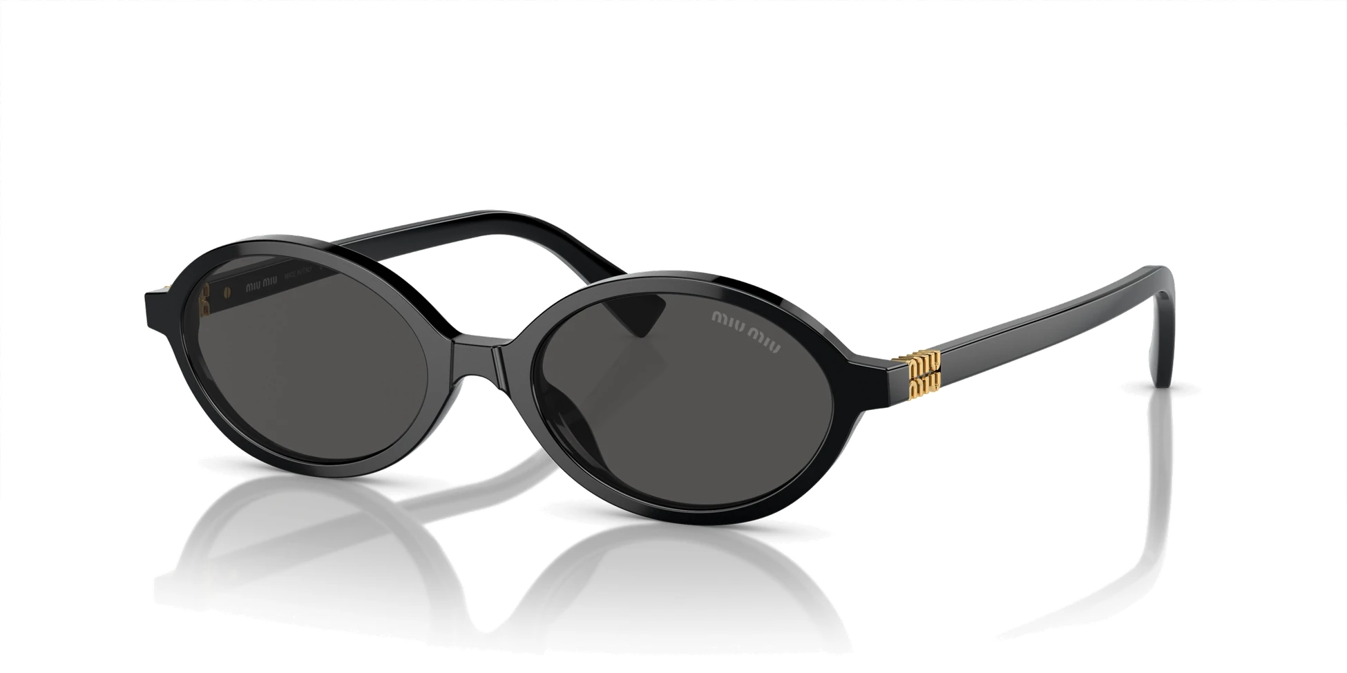 Miu Miu MU 04ZS 1AB5S050 Black Dark Grey Güneş Gözlüğü
