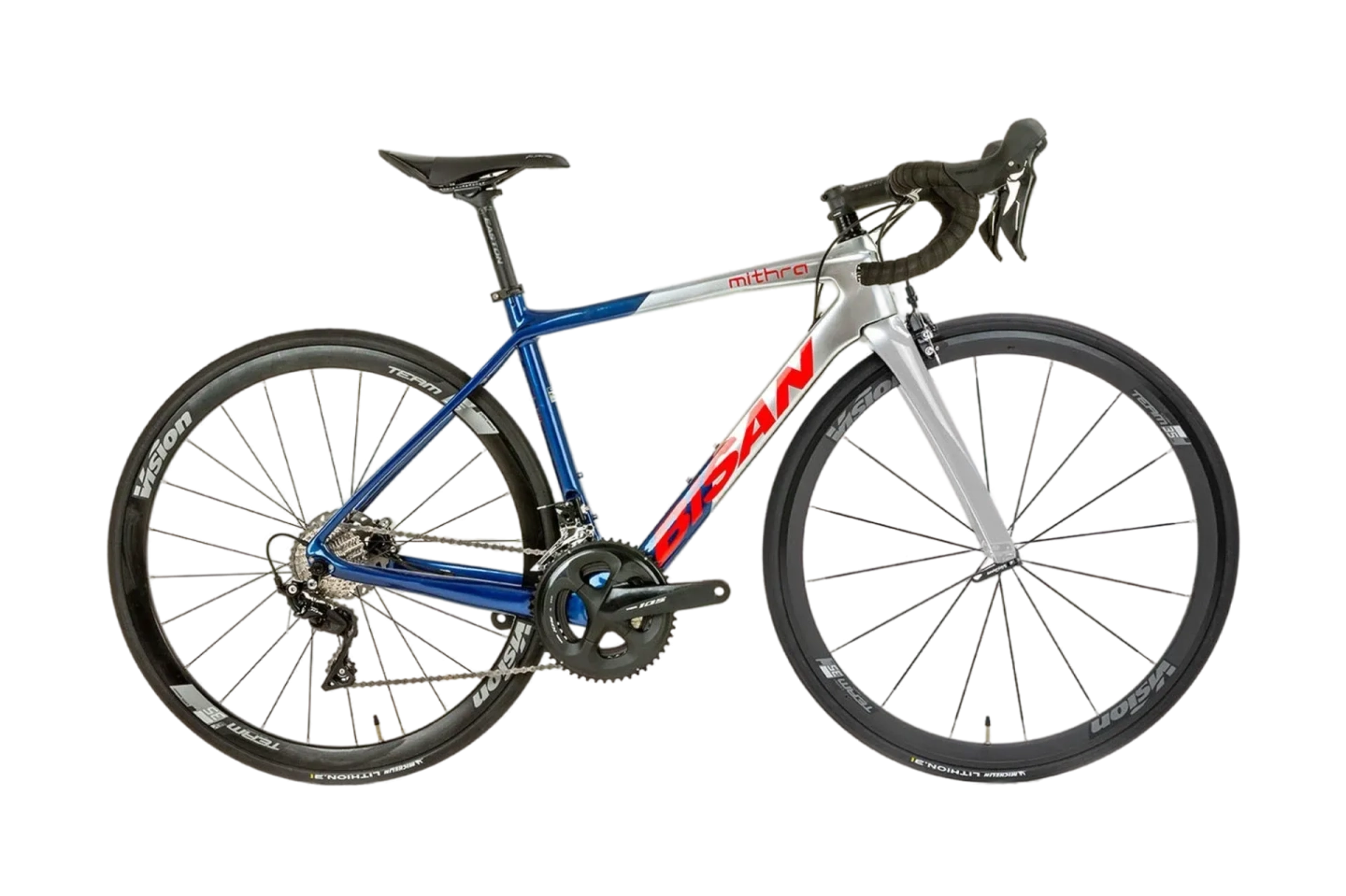 BİSAN Mithra Rim Ultegra 22V Karbon Yol Bisikleti Redbull 52CM