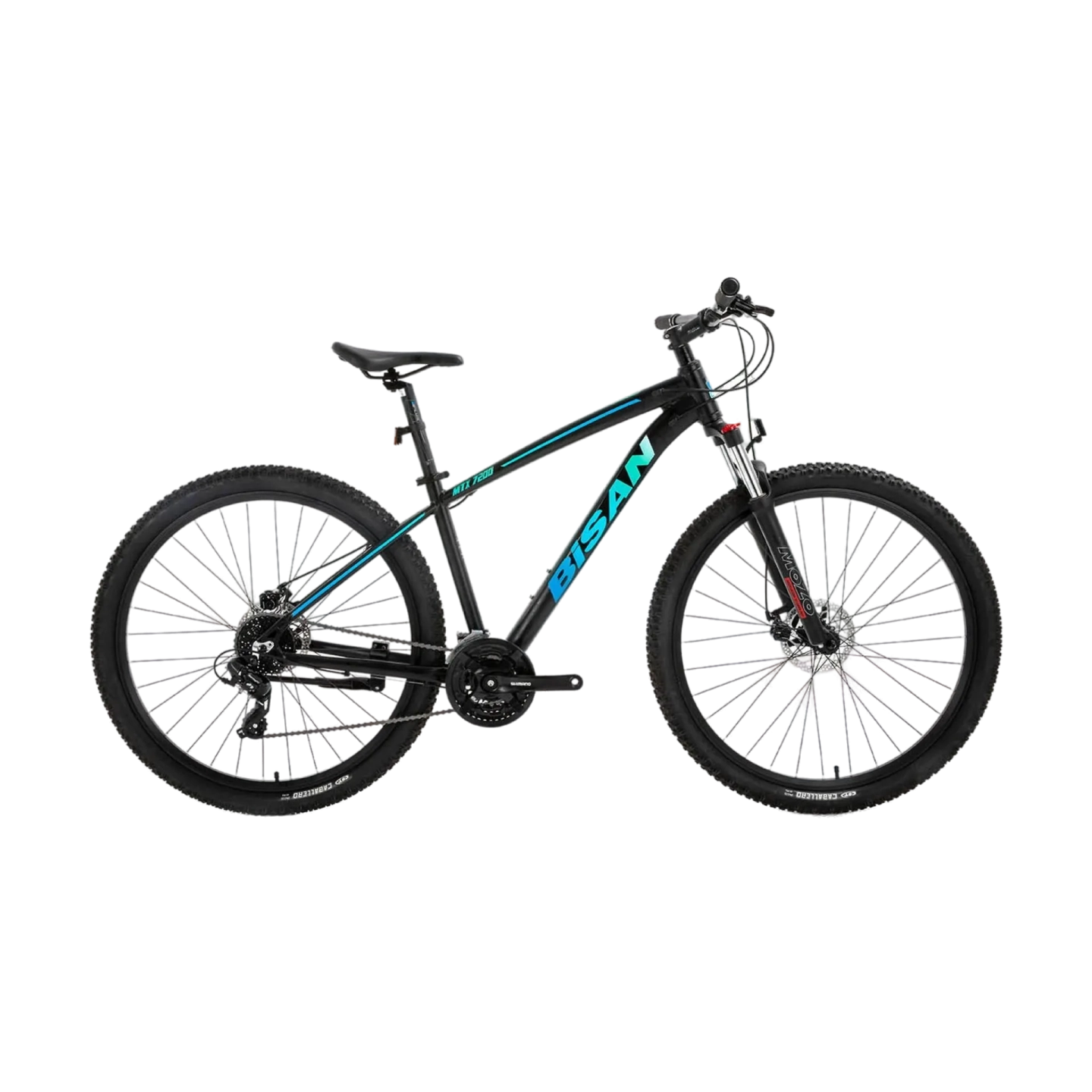 BİSAN MTX 7200-24 29'' 24 Vites MD Dağ Bisikleti MTB Siyah - Mavi 48CM