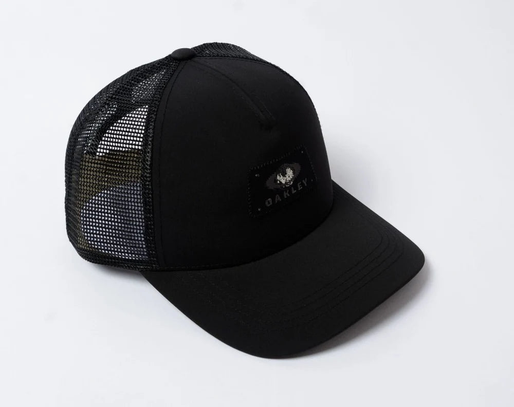 Oakley Patch Ellipse Tracker Hat FOS901765-02E Blackout Şapka