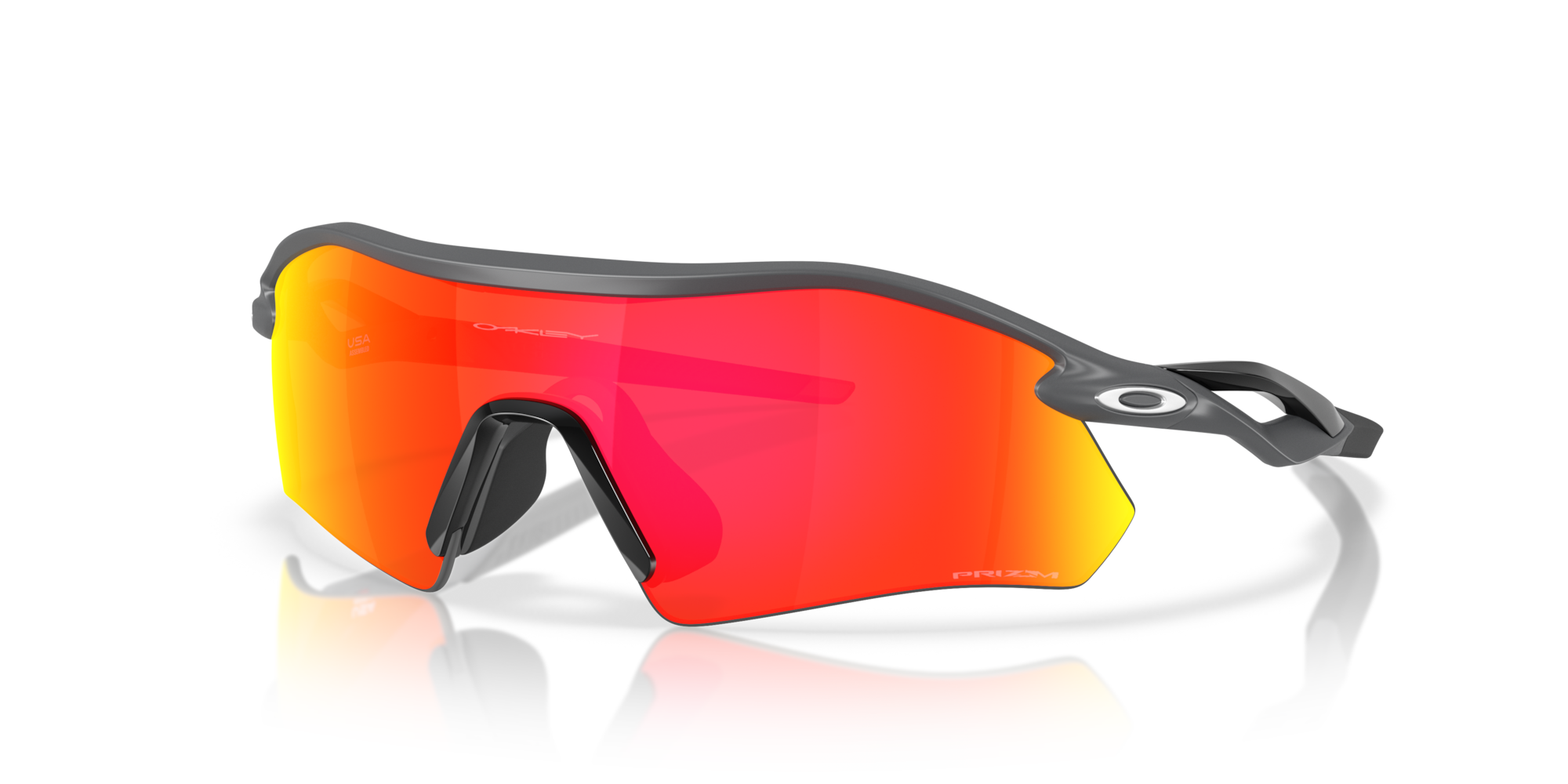 Oakley Radar Plate Matte Carbon Prizm Ruby OO9495D-03