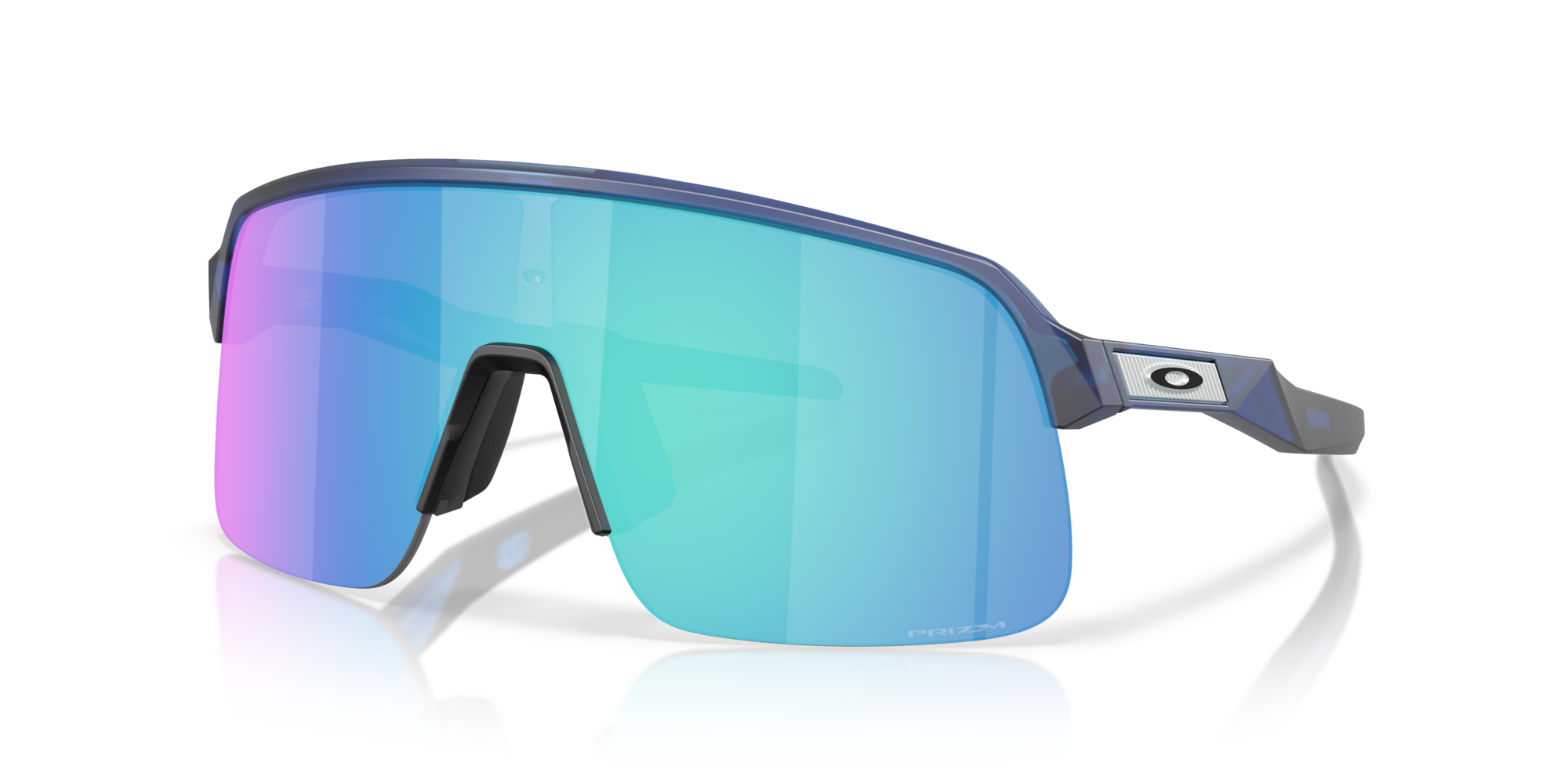 Oakley Sutro Lite Cycling Sunglasses Matte Black Prizm Road Jade 