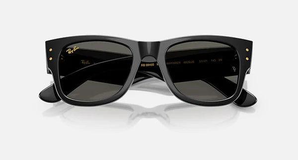 Ray-Ban Mega Wayfarer ASAP Rocky Özel Koleksiyon 0RB0840S  Black Dark Gray 51 Ekartman 6826J5