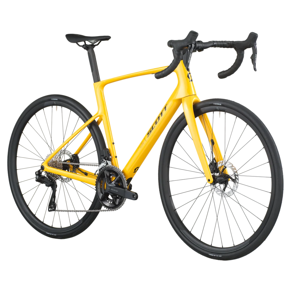 Scott Addict 40 Karbon Yol Bisikleti Vivid Yellow 2026