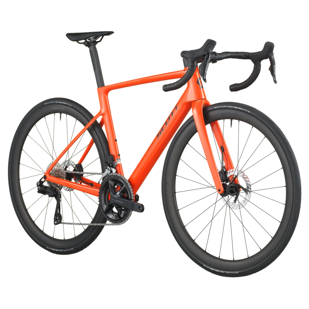 Scott Addict RC 30 Karbon Yol Bisikleti Flame Orange 2026