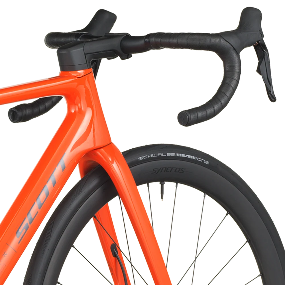 Scott Addict RC 30 Karbon Yol Bisikleti Flame Orange 2026